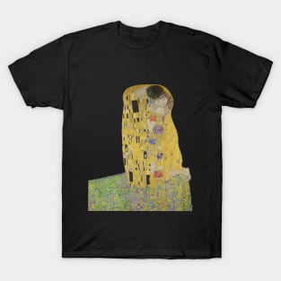 The kiss by Gustav Klimt T-Shirt